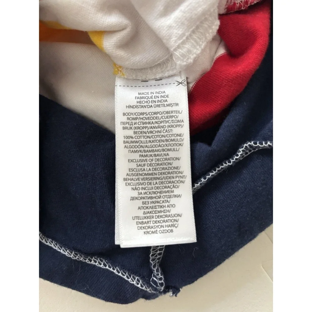 RALPH LAUREN Boys Lot of 2 Plaid Dress Madras Shirt | Romper Rugby Shortall- 12M